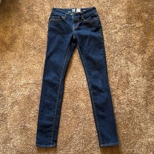 iT! Low Rise Dark Blue Jeans. Size 24.